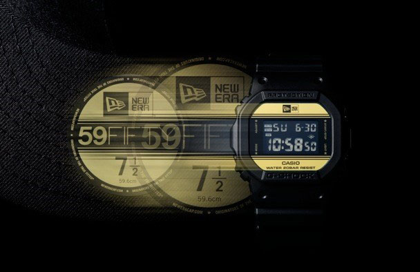 Casio G-SHOCK and New Era collaboration 