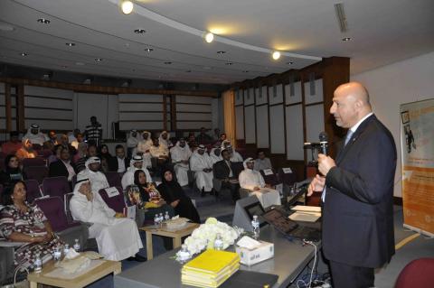 During a ceremony hosted by Kuwait University - Khawarizmy Centre