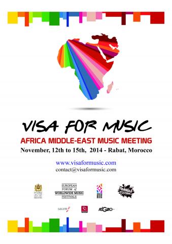 1st edition of Visa For Music (VFM) Africa and Middle East Music Meeting   From 12th to 15th November, 2014.