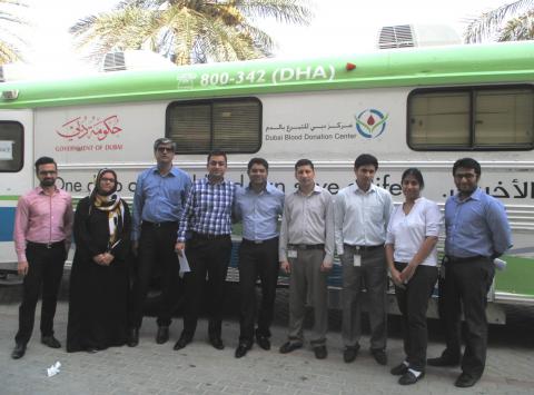 EFS successfully holds blood donation drive for employees