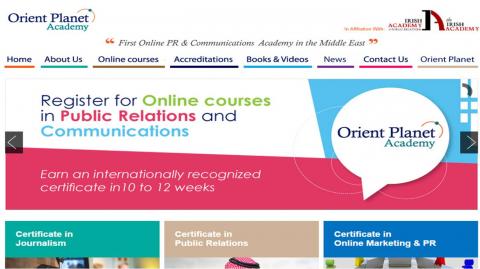 Orient Planet Academy announces new PR and Communications courses for the second quarter of 2015