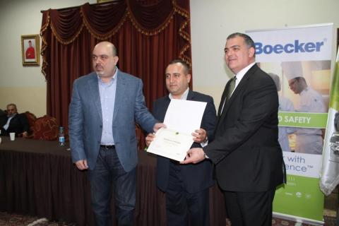 Boecker® and Dekwaneh Municipality grant 19 restaurants the Excellence Certificates for Food Establishments