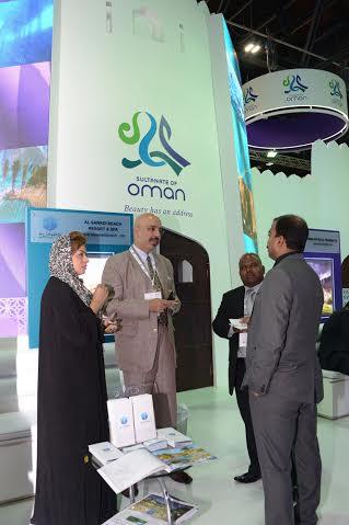 Oman Ministry of Tourism exhibits its development projects in the Arabian Travel Market 2015