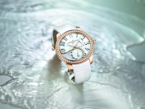 Jade – the Ulysse Nardin Manufacture Caliber Essentially for Ladies.