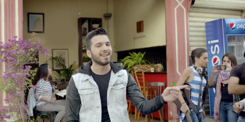 Pepsi embarks with winner of Arab Idol Season3 Hazem Sherif on his musical journey with his first music video