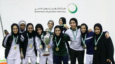 DEWA’s women’s sports team wins Duplays’ 5-a-side football tournament