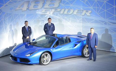Lebanon welcomes the Ferrari 488 Spider Scuderia Lebanon s.a.l. launched the new car in an exquisite event