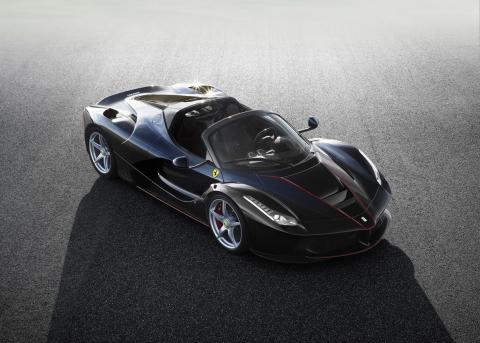 Revealed – the first photographs of the open-top LaFerrari