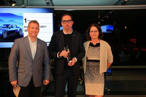 Aston Martin DB11 wins prestigious autonis award in Germany
