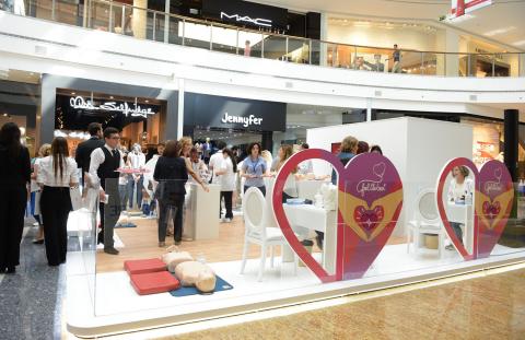 City Centre Beirut launches in partnership with  Saint George Hospital Beirut  The regional heart health initiative “Feel the Beat”