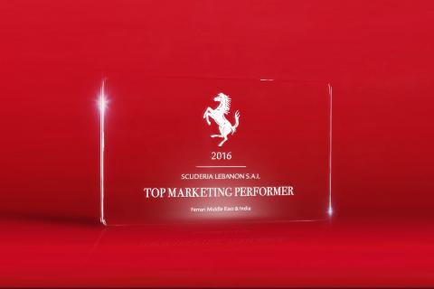 Scuderia Lebanon wins the Top Marketing Performer Award