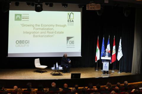 Banque BEMO Receives the Renowned International Economist Hernando De Soto at ESA