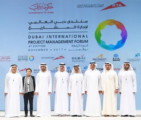 Falconcity of Wonders honored for valuable contributions to 4th Dubai International Project Management Forum’s success