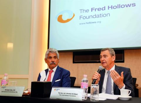 THE FRED HOLLOWS FOUNDATION AIMS TO REDUCE BLINDNESS IN REGION WITH NEW DUBAI HUB
