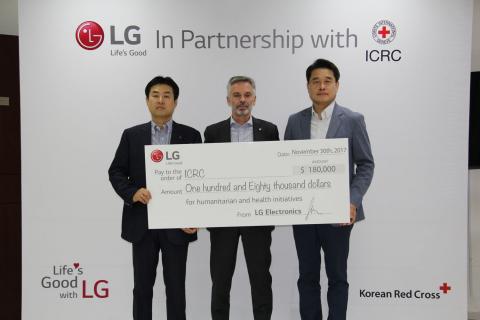 LG underlines humanitarian commitment and cooperates with the International Committee of the Red Cross in Syria