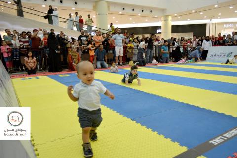 Bawadi Mall organised ‘Babies Race’ from 22nd to 26th February