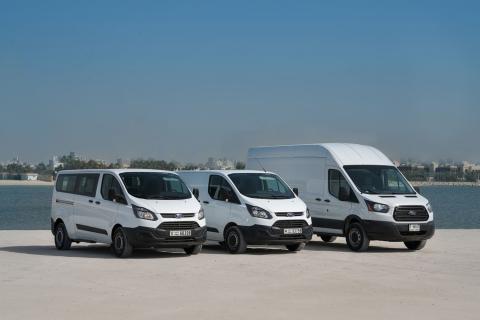 Ford Transit is the Fastest Growing Van Brand in the Land, More Than Tripling its Middle East Sales in 2017