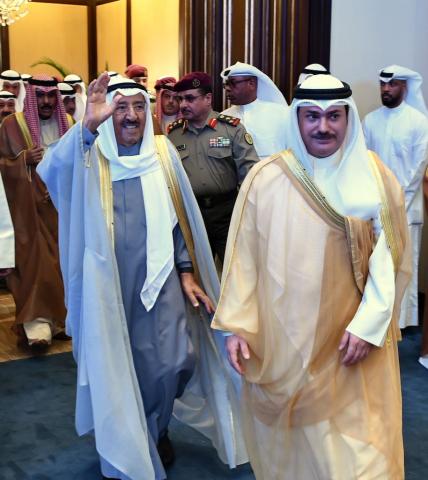 His Highness the Amir Sheikh Sabah Al-Ahmad Al-Jaber inaugurates Kuwait Investment Forum 2018