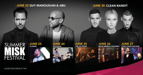 Summer Misk Festival launches its 2018 summer line-up