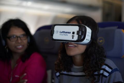 Lufthansa provides Passengers with new In-flight VR prototype experience