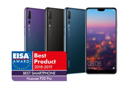 HUAWEI P20 Pro is awarded - “Best Smartphone of the Year” by the European Image and Sound Association (EISA)