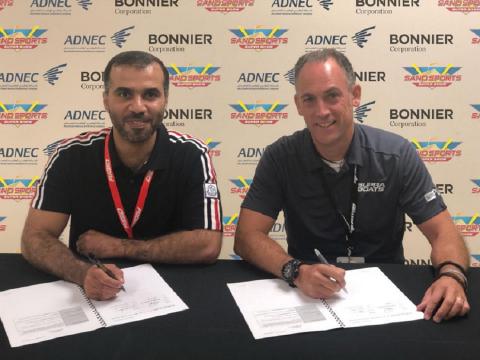 ADNEC signs MoU with Bonnier Corporation to Explore the launch of Sand Sports Super Show Middle East in 2020 in Abu Dhabi