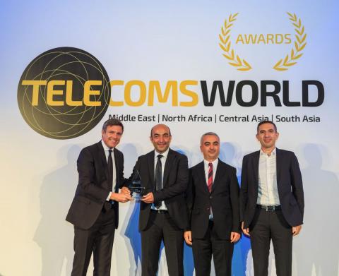 Ericsson and Turkcell win the Innovation Award at Telecoms World Middle East