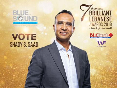 Blue Sound shortlisted for the Brilliant Lebanese Awards 2018