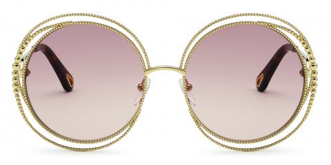 chloé introduces the new “carlina chain” sunglasses