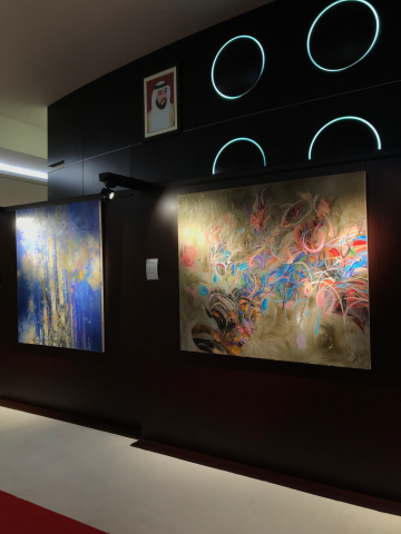 Noor Bank Exhibits Artworks of Renowned Asian Artists