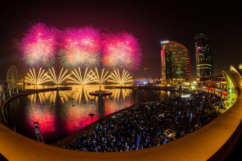 Enjoy Never Seen Before Synchronized Fireworks at Festival Bay this Eid