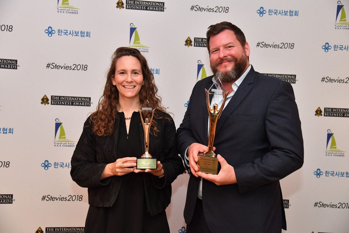 ASDAA-BCW-Chief-Strategy-Officer-Margaret-Flanagan-and-Senior-Director-Regional-Operations-Nathan-Wilson-collecting-the-awards-in-London.jpg