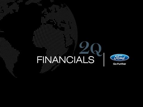 Ford Posts Second Quarter 2014 Pre-Tax Profit of $2.6 Billion;