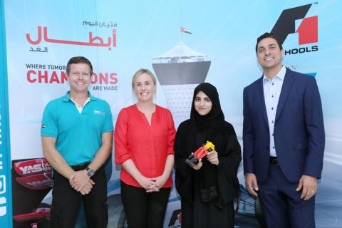 Autodesk empowers 16-year-old Emirati girl students to design next generation mini F1 cars