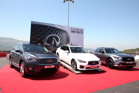 Discovering the All-New Q50 on the race track