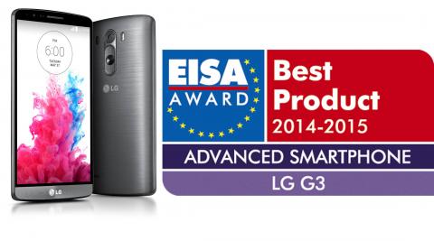 LG 'S Flagship G3 Smartphone Has Been Recognized By the European Imaging and Sound Association (EISA) 2014-2015 Awards