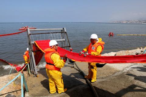 Total Liban conducts 5th Annual Anti Sea Pollution Exercise A demonstration of leadership in fight against sea pollution