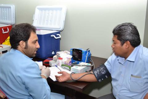 “Anjum” hotel hosts successful blood donation campaign