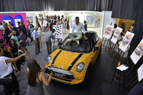 MINI gets creative at the Beirut Art Fair 2014