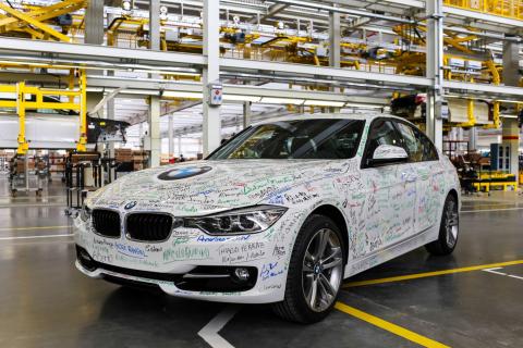  BMW Group assembles first car in Brazil