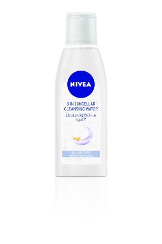 No Skin Irritation, redness, or dryness! Remove Make-Up Easily with the launch of NIVEA 3in1 Micellar Water