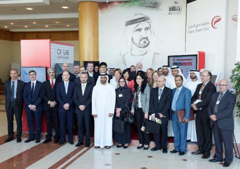 Delegation from OECD visits DSG to get familiar with its smart government transformation experience