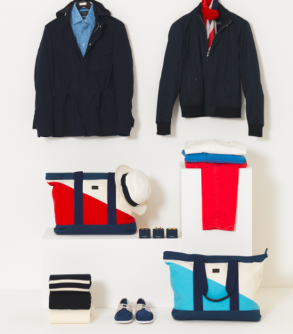 Hackett London takes inspiration from the sea this season, with the ‘Summer Sailing’ trend for SS15 just in time for the Dubai International Boat Show!