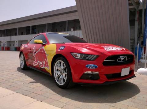 Legendary Ford Mustang Continues to Conquer Regional Drifting Arena as 2015 Red Bull Car Park Drift Official Car