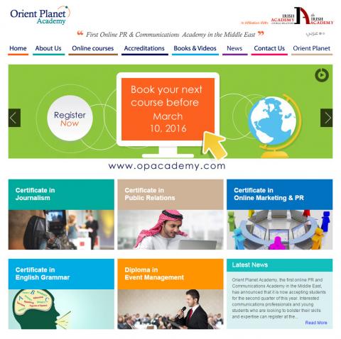 Arab World’s first online PR & Communications Academy launches Arabic courses for two of its globally recognized programs