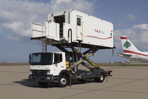 Middle East Airlines selects T. Gargour & Fils for a new fleet of catering trucks
