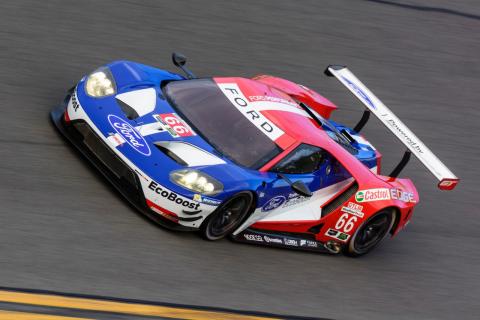 All-New Ford GT Earns First Competitive Victory at Laguna Seca via EcoBoost Fuel Economy
