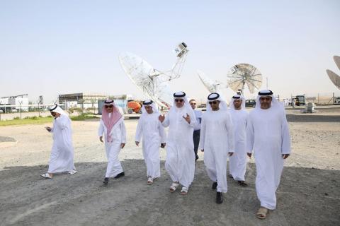 Minister of Energy visits Mohammed bin Rashid Al Maktoum Solar Park & control-centre compound