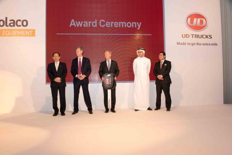 UD Trucks and Rolaco Trading and Contracting Holding unveil a new heavy duty truck range in the Kingdom of Saudi Arabia
