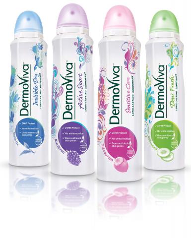 Dabur International unveils safe, natural & aluminium chlorohydrate-free DermoViva deodorants for women in Middle East